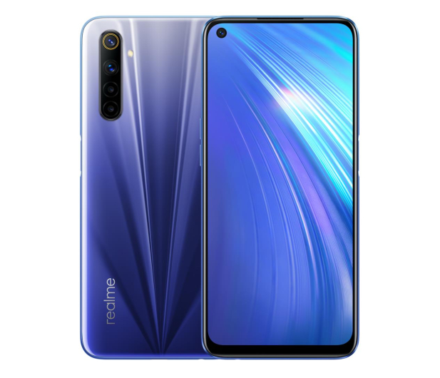 realme 6 4+64GB Comet Blue 90Hz - 552049 - zdjęcie